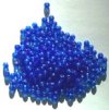 200 4mm Lustre Sapphire AB Round Glass Beads